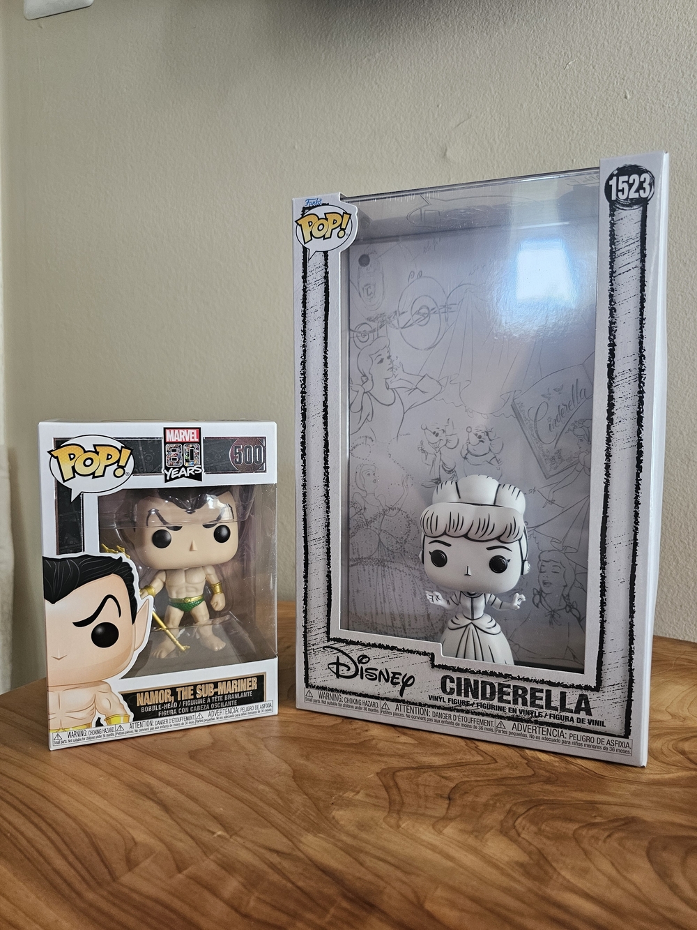 Funko Pop! Disney Cinderella Monochrome White Figure - Picture 7 of 7